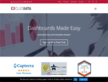 Tablet Screenshot of clicdata.com